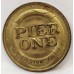 AUSTRALIA . THREE 3 TOKENS . PIER ONE and TELEGRAPH OLYMPIC SUPPORTERS